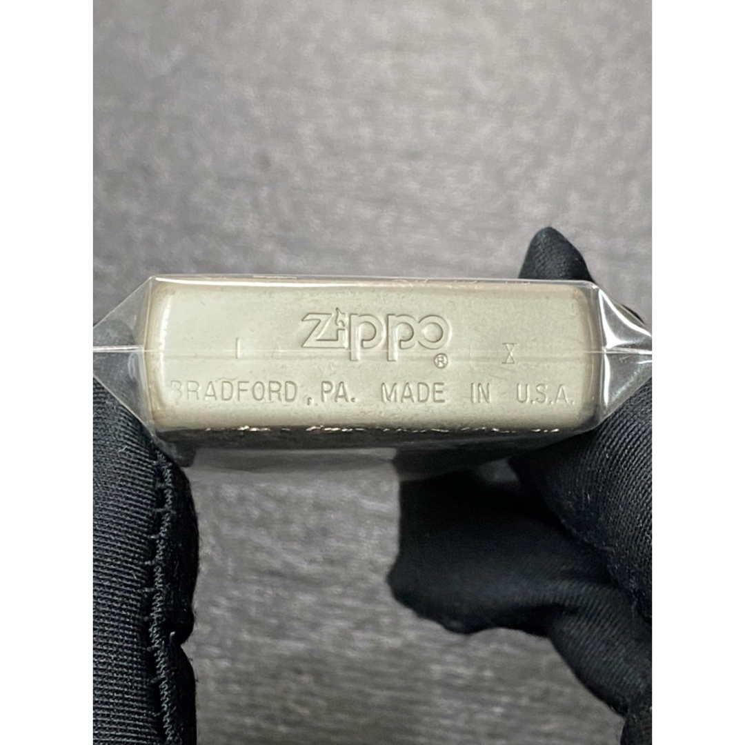 zippo 両面特殊刻印 ヴィンテージ シルバー 希少モデル 1994年製 メンズのメンズ その他(その他)の商品写真