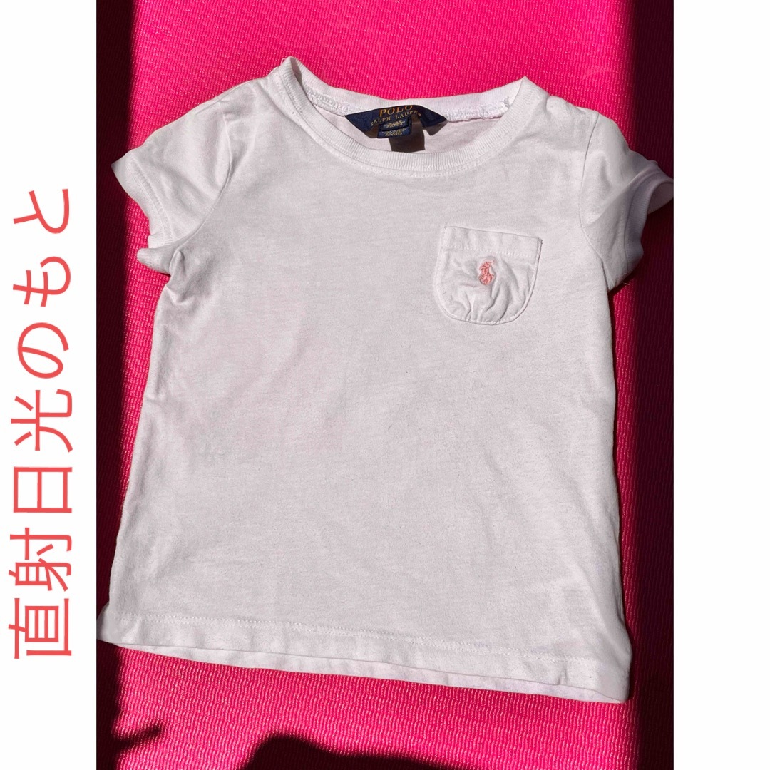 Ralph Lauren(ラルフローレン)のラルフローレン　女の子Tシャツ　90センチ キッズ/ベビー/マタニティのキッズ服女の子用(90cm~)(Tシャツ/カットソー)の商品写真