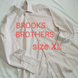 Brooks Brothers - BROOKSBROTHERS ブルックスブラザーズ コットン100%シャツ XL