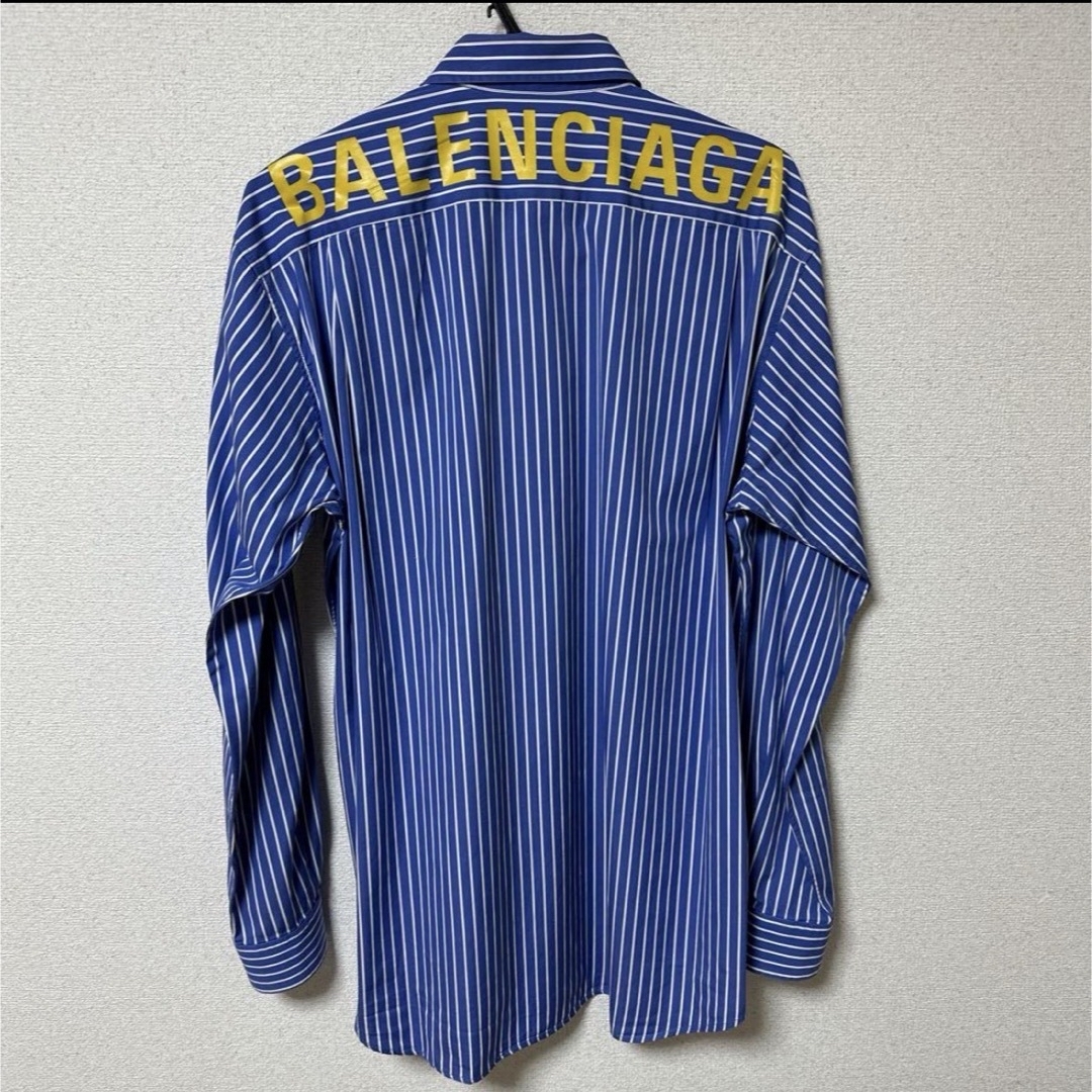 Balenciaga(バレンシアガ)のBALENCIAGA balenciaga バレンシアガ ストライプシャツ メンズのトップス(Tシャツ/カットソー(七分/長袖))の商品写真