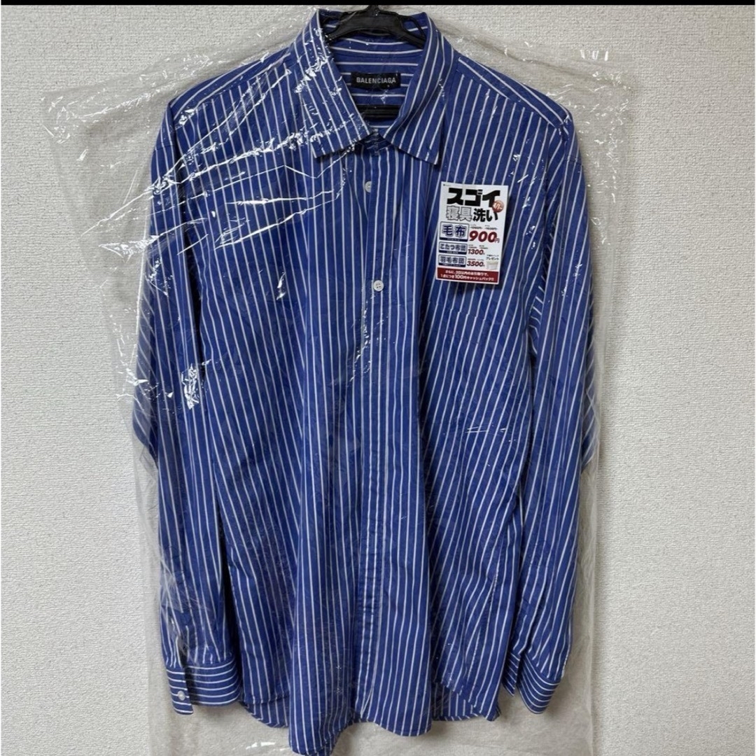 BALENCIAGA balenciaga バレンシアガ ストライプシャツ BALENCIAGA balenciaga バレンシアガ ストライプシャツ