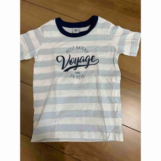 PETIT BATEAU - 美品　プチバトー　5ans Tシャツ　ボーダー