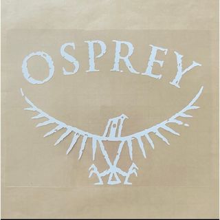 OSPREY オスプレイ カッティングステッカー◆白グロス◆