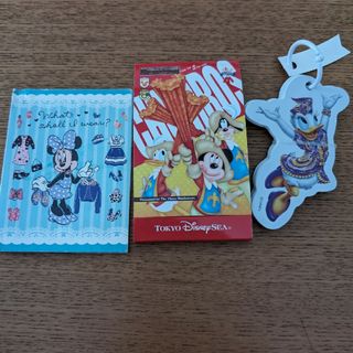 ディズニー(Disney)のメモ帳　ディズニー　3冊(ノート/メモ帳/ふせん)