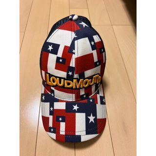 ラウドマウス(Loudmouth)のラウドマウス　派手　カラフル　ゴルフキャップ　メンズ　赤(キャップ)