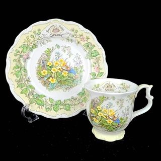 ロイヤルドルトン(Royal Doulton)の◇美品 ◆ ロイヤルドルトン　ブランブリーヘッジ　マグカップ　プレート　サマー(グラス/カップ)