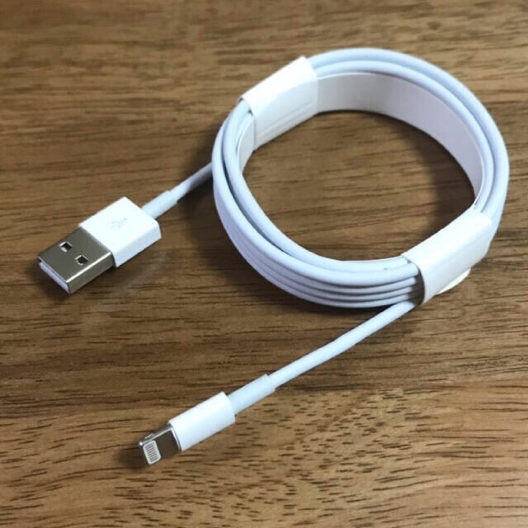 iPhone(アイフォーン)のiPhone ケーブル ライトニングケーブル 充電器 USB コンセント  電源 スマホ/家電/カメラのPC/タブレット(PC周辺機器)の商品写真