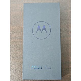 モトローラ(Motorola)の新品未開封 motorola razr 40 ultra ブラック(スマートフォン本体)