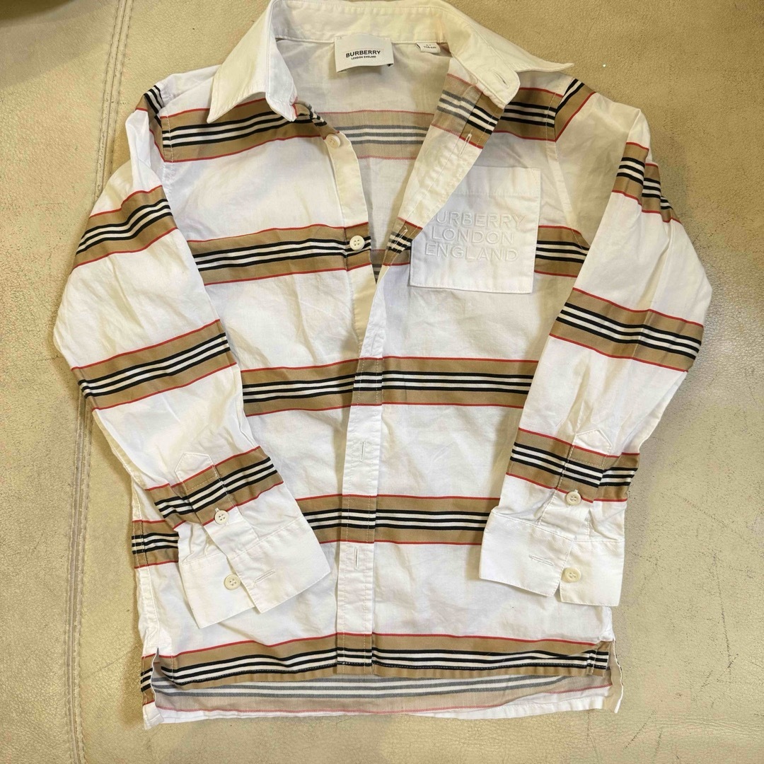 BURBERRY(バーバリー)のバーバリー チルドレン  長袖シャツ キッズ/ベビー/マタニティのキッズ服男の子用(90cm~)(Tシャツ/カットソー)の商品写真