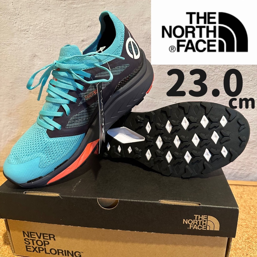 THE NORTH FACE(ザノースフェイス)の23.0cm 【新品】ノースフェイス　フライトベクティブ　ライトブルー レディースの靴/シューズ(スニーカー)の商品写真