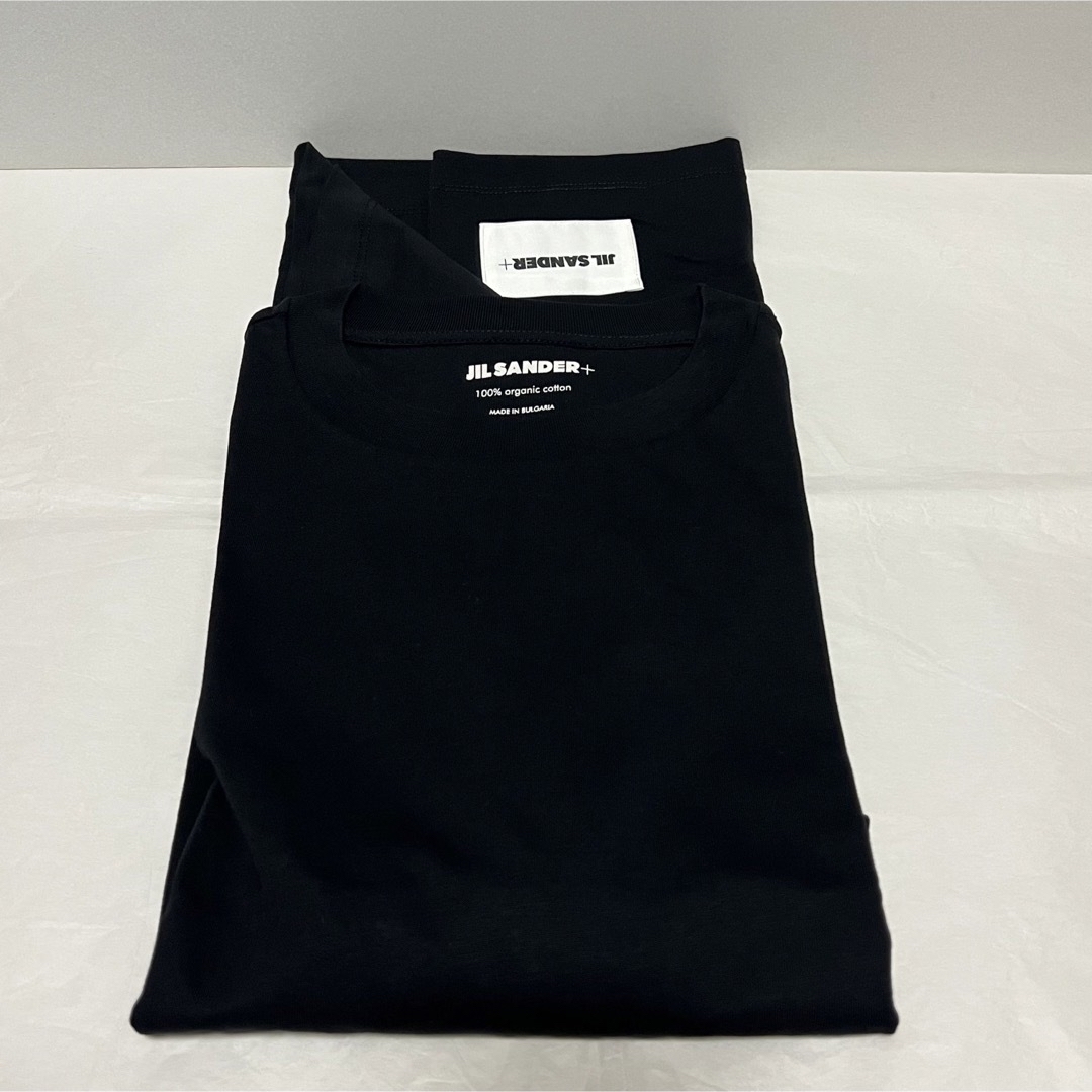 Jil Sander(ジルサンダー)の新品JIL SANDER+ ジルサンダー 長袖 Tシャツ ロゴラベル カットソー メンズのトップス(Tシャツ/カットソー(七分/長袖))の商品写真