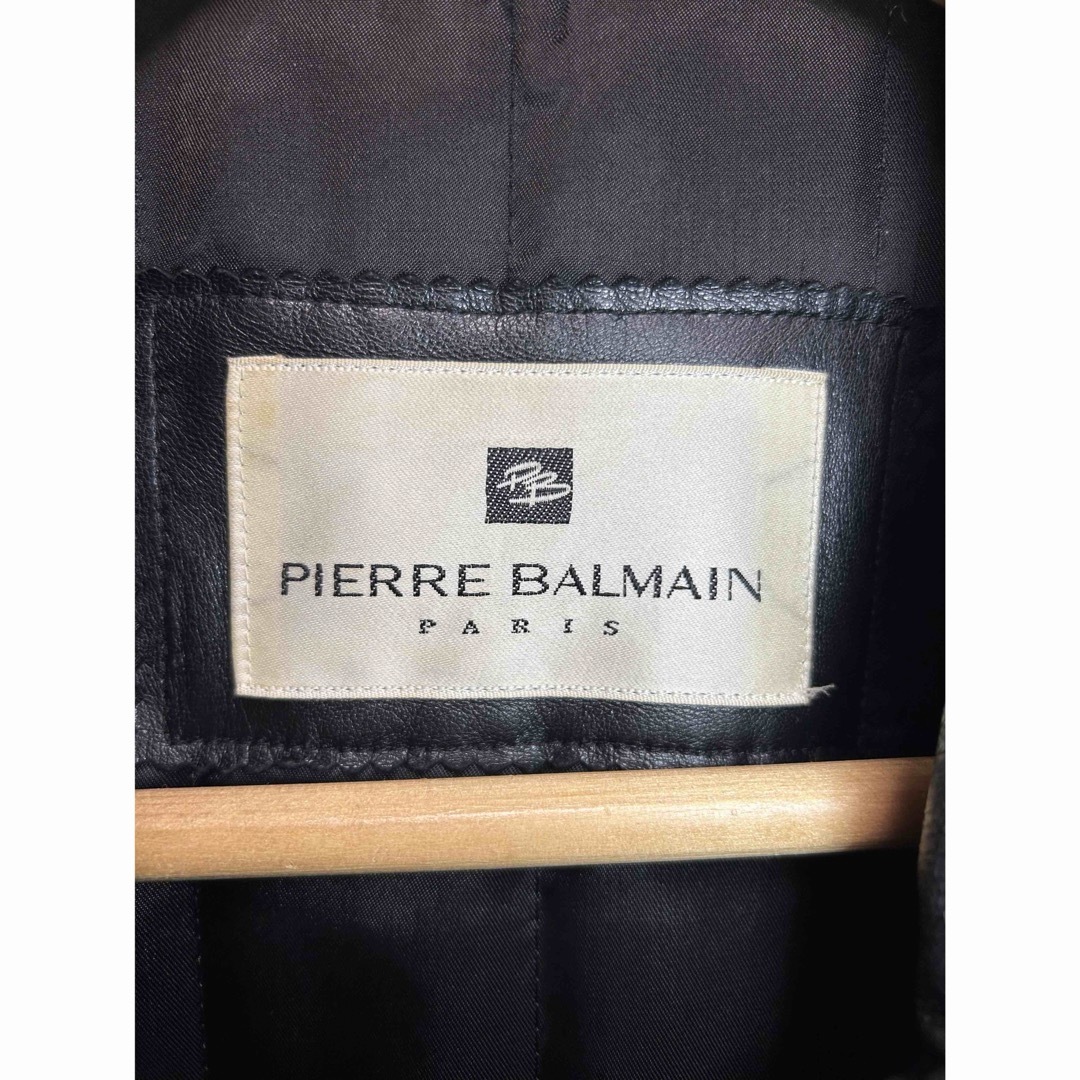 Pierre Balmain(ピエールバルマン)のレザーコート メンズのジャケット/アウター(レザージャケット)の商品写真