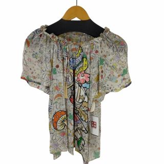 TSUMORI CHISATO(ツモリチサト) キノコ柄ブラウス  レディース