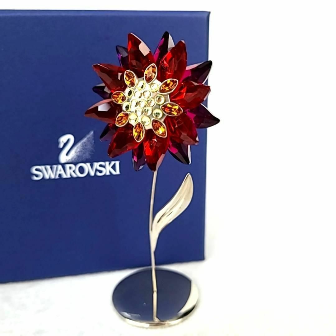 SWAROVSKI(スワロフスキー)の◇訳アリ ◆ スワロフスキー　ロッキングフラワー　花　箱つき インテリア/住まい/日用品のインテリア小物(置物)の商品写真