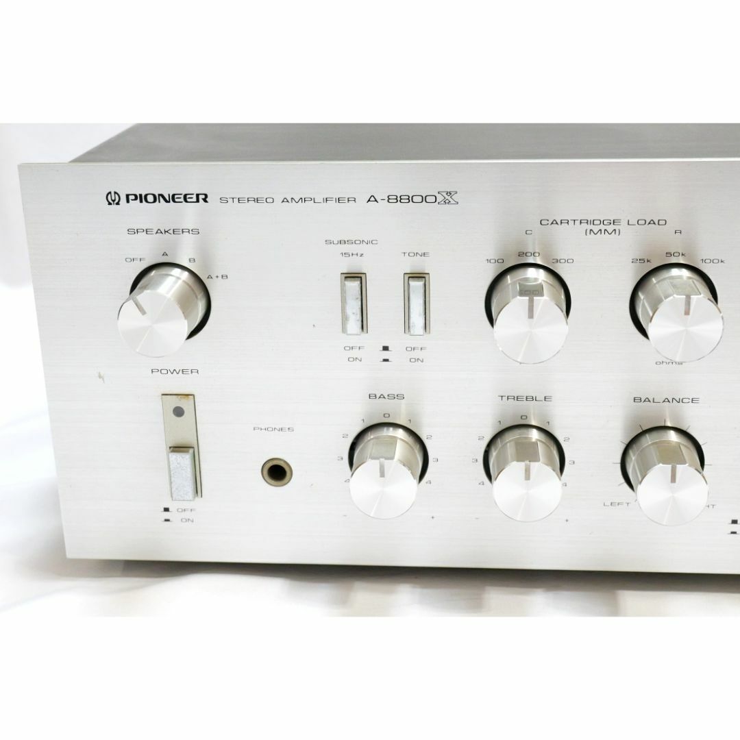 Pioneer A-8800X パイオニア プリメインアンプ ステレオ 昭和 スマホ/家電/カメラのオーディオ機器(アンプ)の商品写真