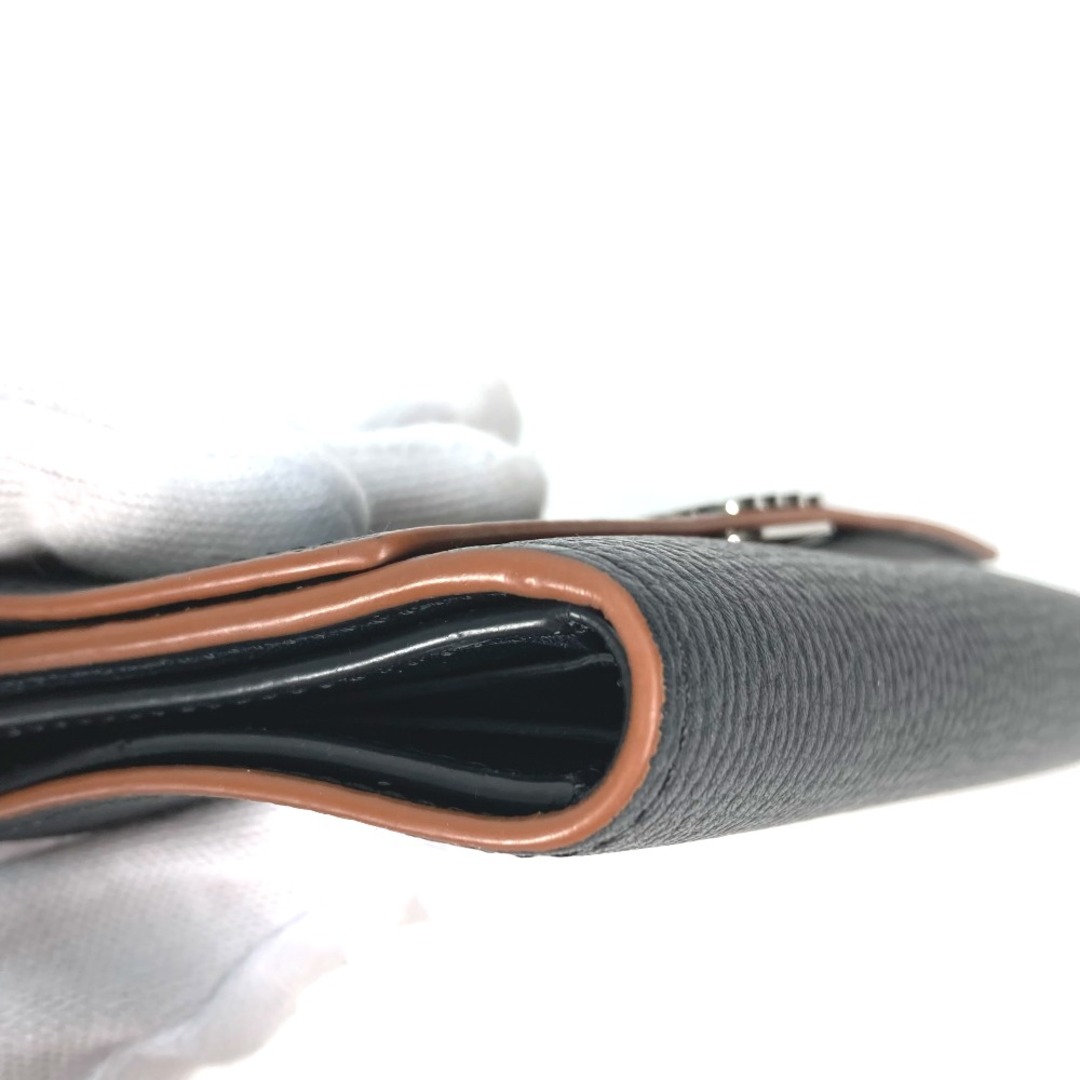 LOEWE(ロエベ)のロエベ LOEWE アナグラム トライフォールド ウォレット C821S33X01 コンパクトウォレット 3つ折り財布 レザー ブラック レディースのファッション小物(財布)の商品写真