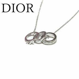 クリスチャンディオール(Christian Dior)のChristian Dior ディオール ストーン リング ネックレス(ネックレス)