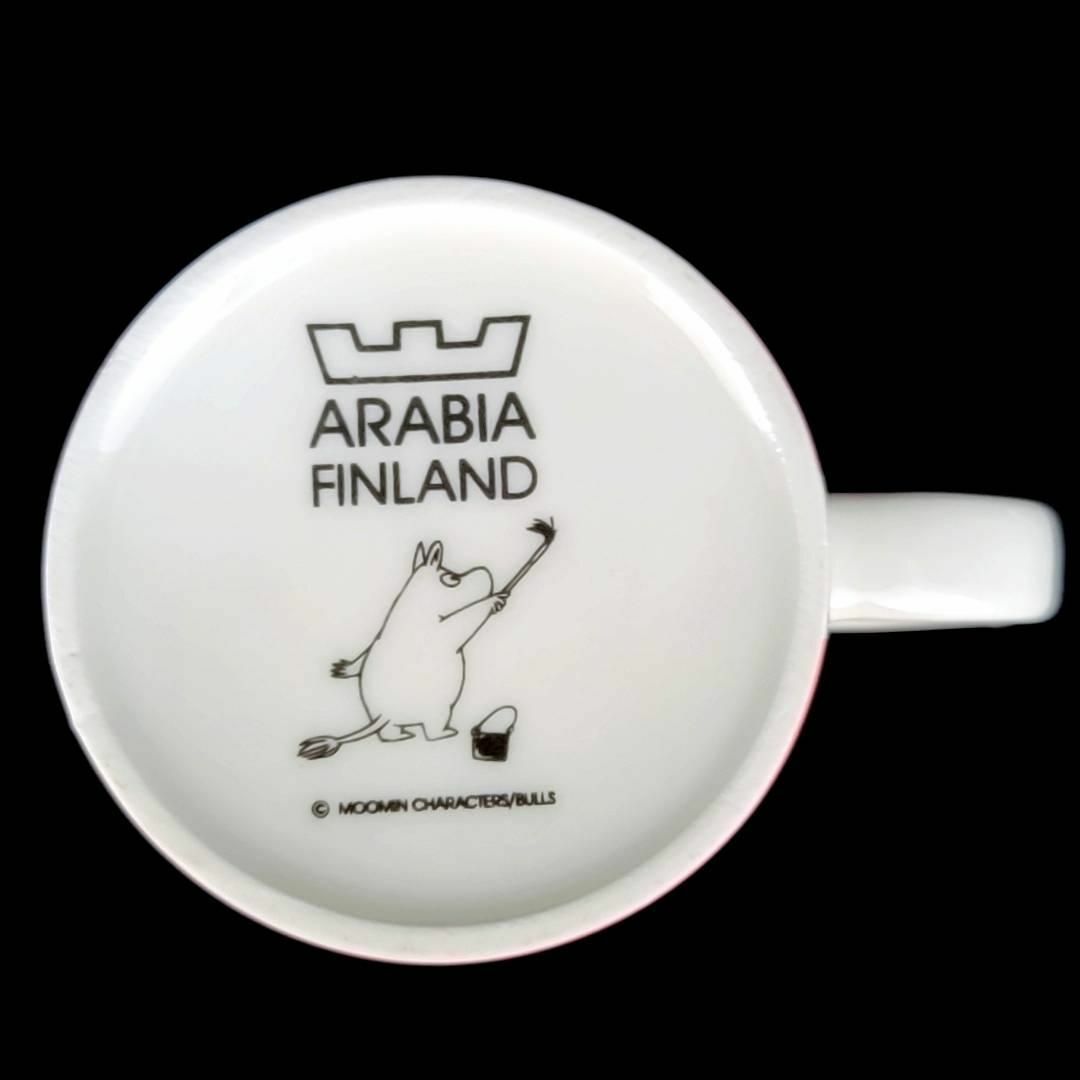 ARABIA(アラビア)の◇希少 ◆ アラビア　ムーミン　マグカップ　ダークローズ　1991‐1999年 インテリア/住まい/日用品のキッチン/食器(グラス/カップ)の商品写真