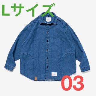 ダブルタップス(W)taps)のLサイズ Wtaps WCPO 02 / LS / Cotton. Denim (シャツ)