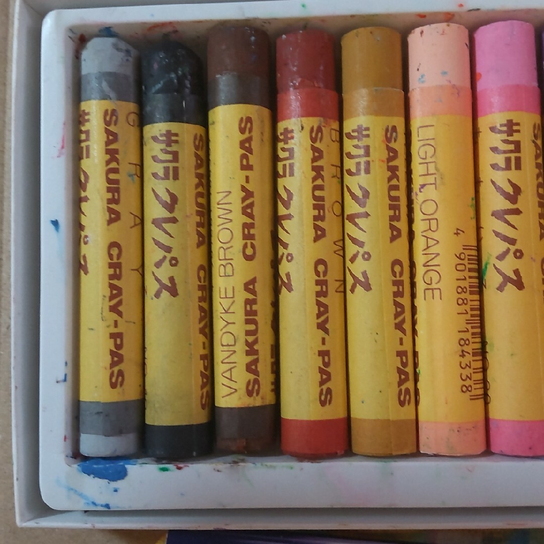 クレパス　電車鉛筆6本 エンタメ/ホビーのアート用品(鉛筆)の商品写真
