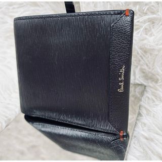 ポールスミス(Paul Smith)の【美品】ポールスミス　折財布　マルチストライプ　ステッチ　ブランド(折り財布)