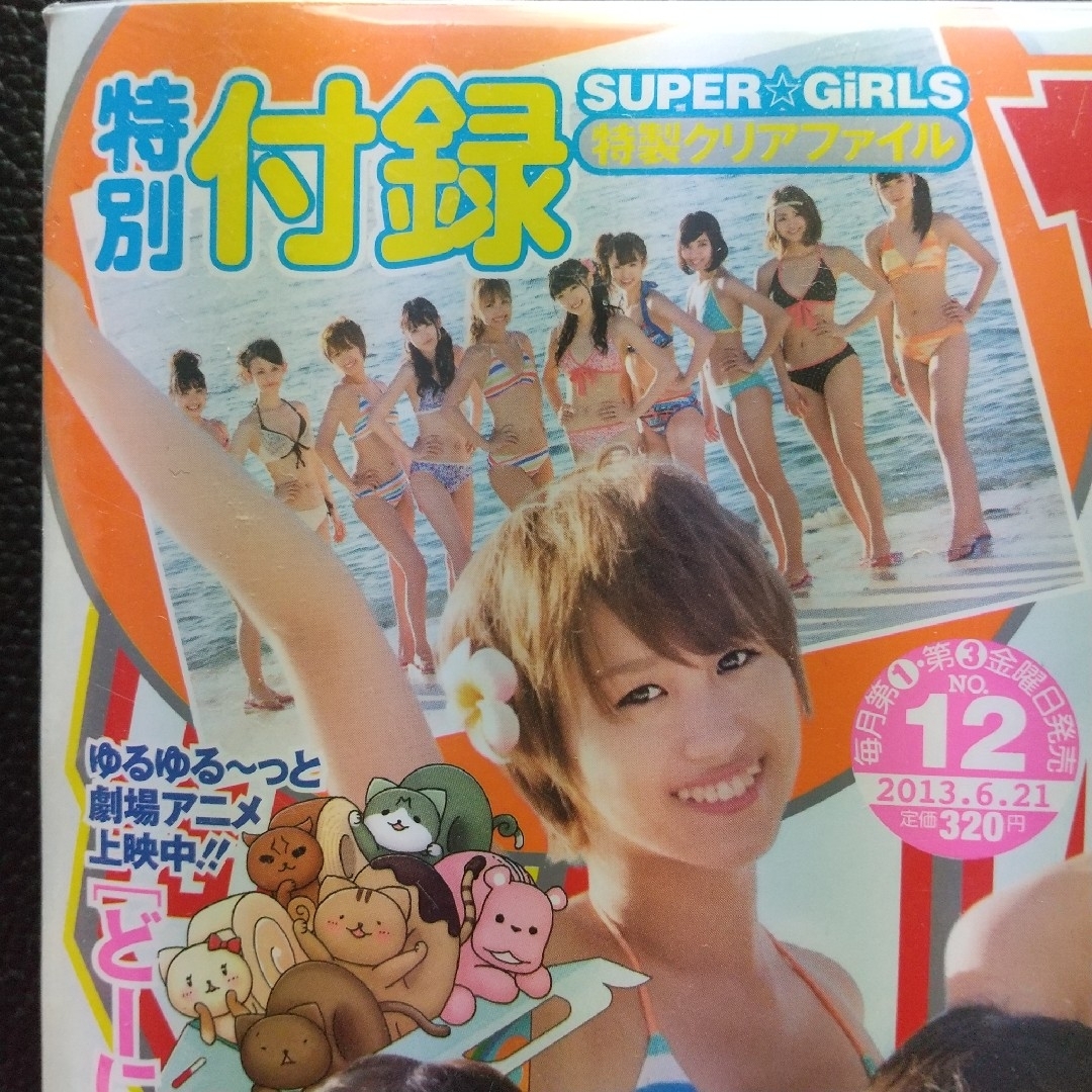 ヤングガンガン 2013年12号※SUPER☆GiRLS グラビア ピンナップ付 エンタメ/ホビーの漫画(少年漫画)の商品写真