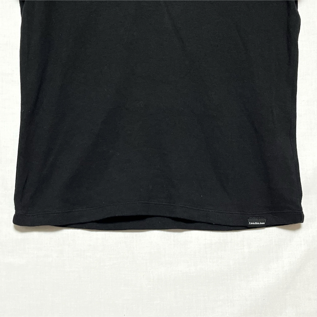 Calvin Klein(カルバンクライン)のCalvin Klein Jeans オンワード樫山 ポロシャツ ブラック 黒  メンズのトップス(ポロシャツ)の商品写真