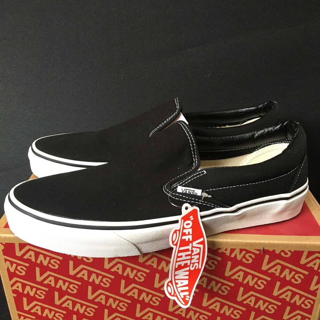 US VANS(ユーエスヴァンズ)の新品 27 VANS Classic Slip-on US企画 メンズの靴/シューズ(スニーカー)の商品写真