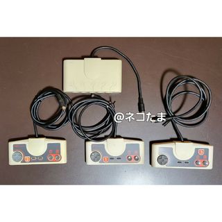 エヌイーシー(NEC)の【当時品】マルチタップ＆パッドx３ (PCエンジン用)(その他)