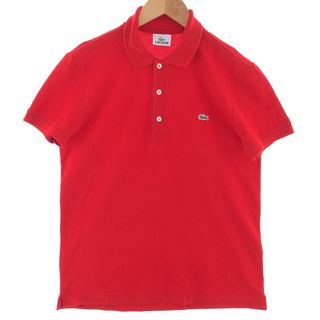 ラコステ(LACOSTE)の古着 ラコステ LACOSTE 半袖 ポロシャツ 3 メンズS /eaa382056(ポロシャツ)