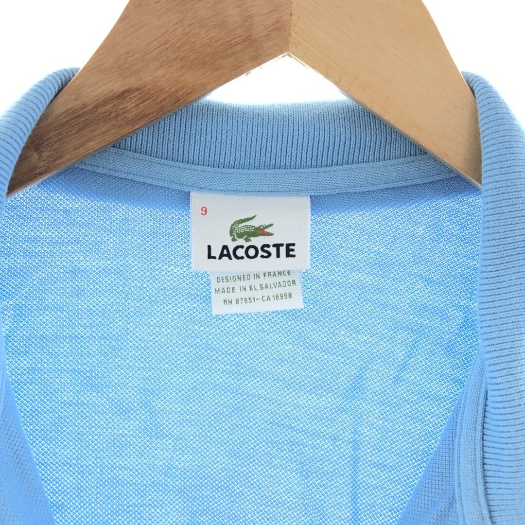 LACOSTE(ラコステ)の古着 ラコステ LACOSTE 半袖 ポロシャツ 9 メンズXXL /eaa382068 メンズのトップス(ポロシャツ)の商品写真