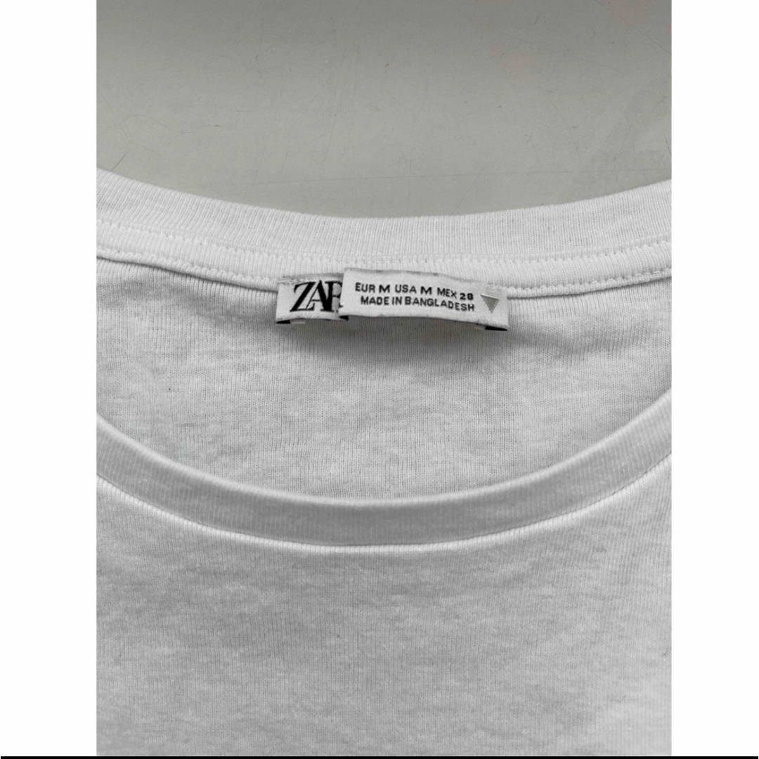 ZARA(ザラ)の未使用★ZARATシャツ レディースのトップス(Tシャツ(半袖/袖なし))の商品写真