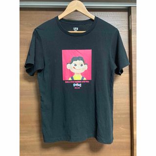 ユニクロ ペコちゃん 黒Tシャツ(Tシャツ(半袖/袖なし))