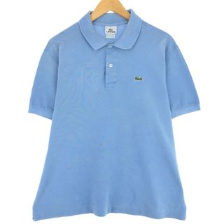 ラコステ(LACOSTE)の古着 ラコステ LACOSTE フランス企画 半袖 ポロシャツ 6 メンズXL /eaa433009(ポロシャツ)