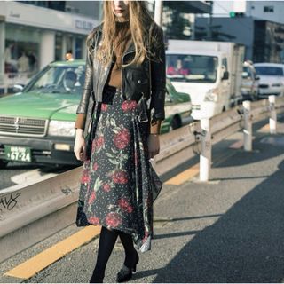 アメリヴィンテージ(Ameri VINTAGE)のAmeri VINTAGE デザインスカート(ロングスカート)