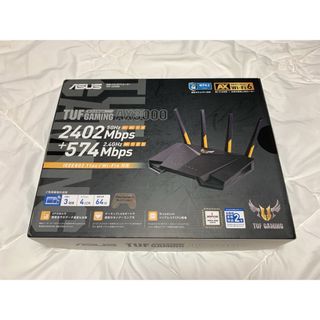 エイスース(ASUS)のASUS WiFi 無線 ルーター WiFi6 2402+574Mbps デュア(PC周辺機器)