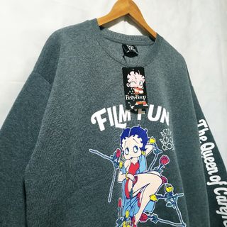 BettyBoop 　新品　トレーナー　4Lサイズ　裏起毛（ベティブープ）(スウェット)