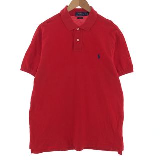 ラルフローレン(Ralph Lauren)の古着 ラルフローレン Ralph Lauren POLO RALPH LAUREN SLIM FIT 半袖 ポロシャツ メンズXL /eaa390119(ポロシャツ)