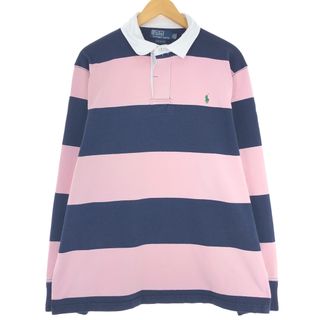 ラルフローレン(Ralph Lauren)の古着 ラルフローレン Ralph Lauren POLO by Ralph Lauren 長袖 ラガーシャツ メンズXXL /eaa426535(シャツ)