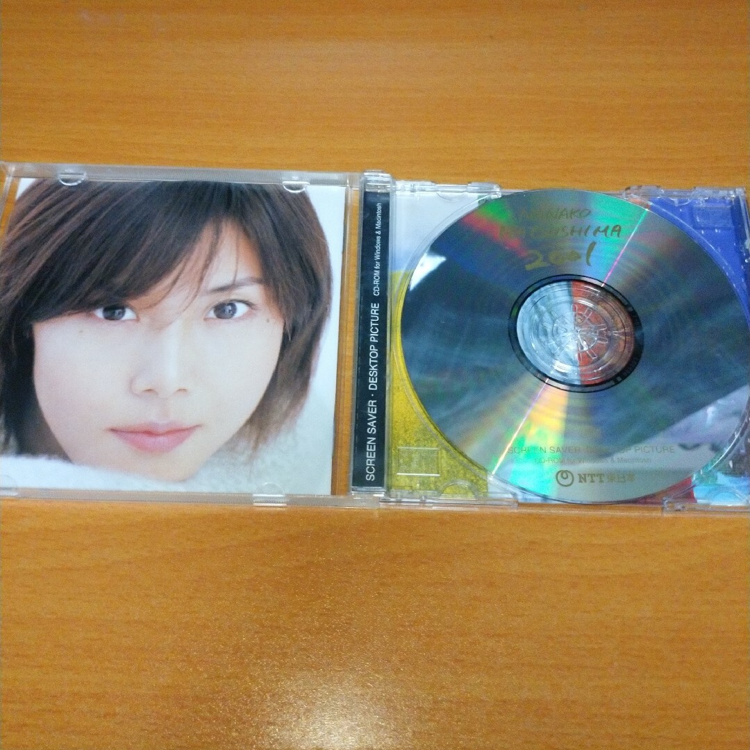 松嶋菜々子 カレンダー 2001 CD-ROM CALENDAR エンタメ/ホビーのタレントグッズ(女性タレント)の商品写真