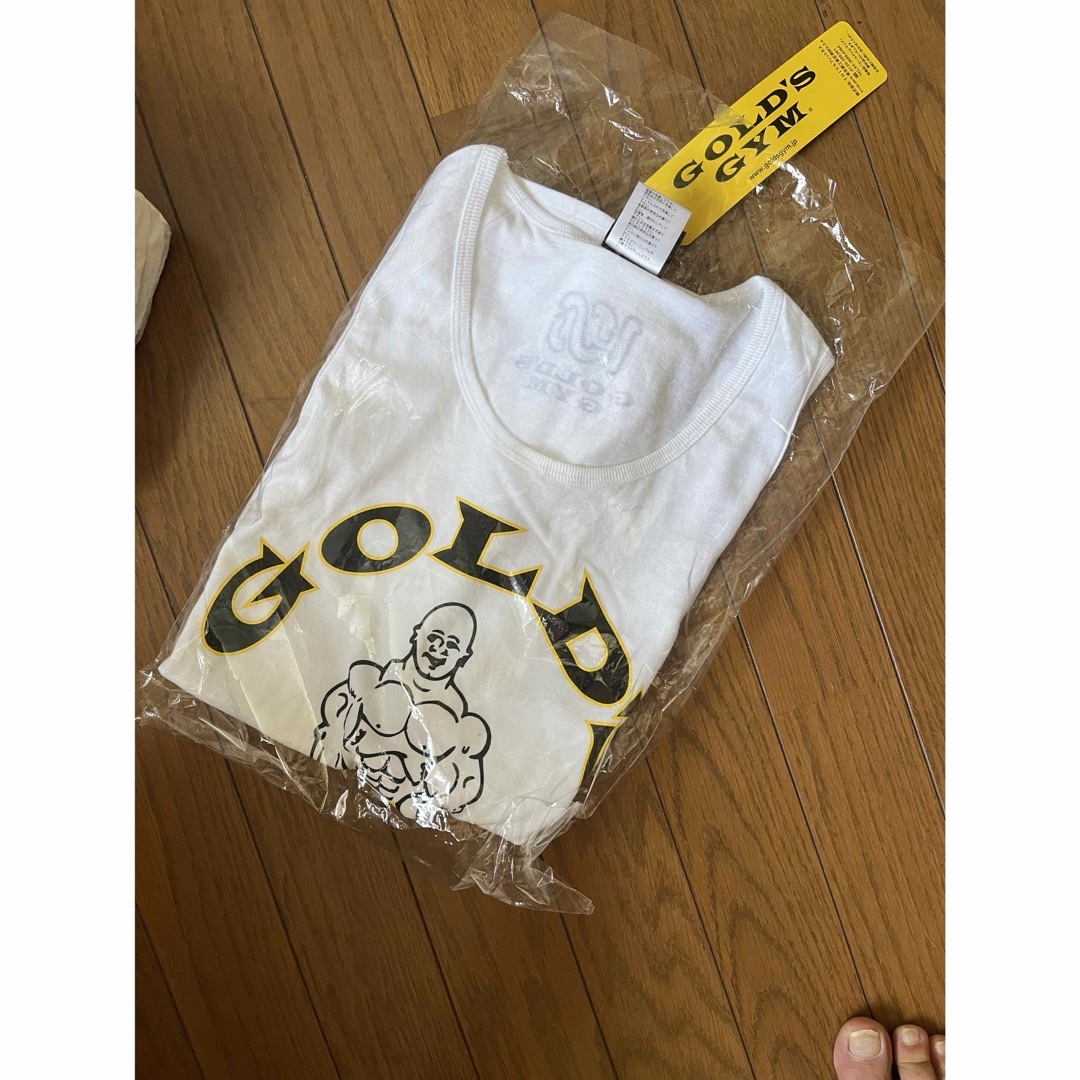 GOLD'S GYM(ゴールドジム)のGOLD'S GYM ×100A タンクトップ ホワイト s ゴールドジム メンズのトップス(タンクトップ)の商品写真