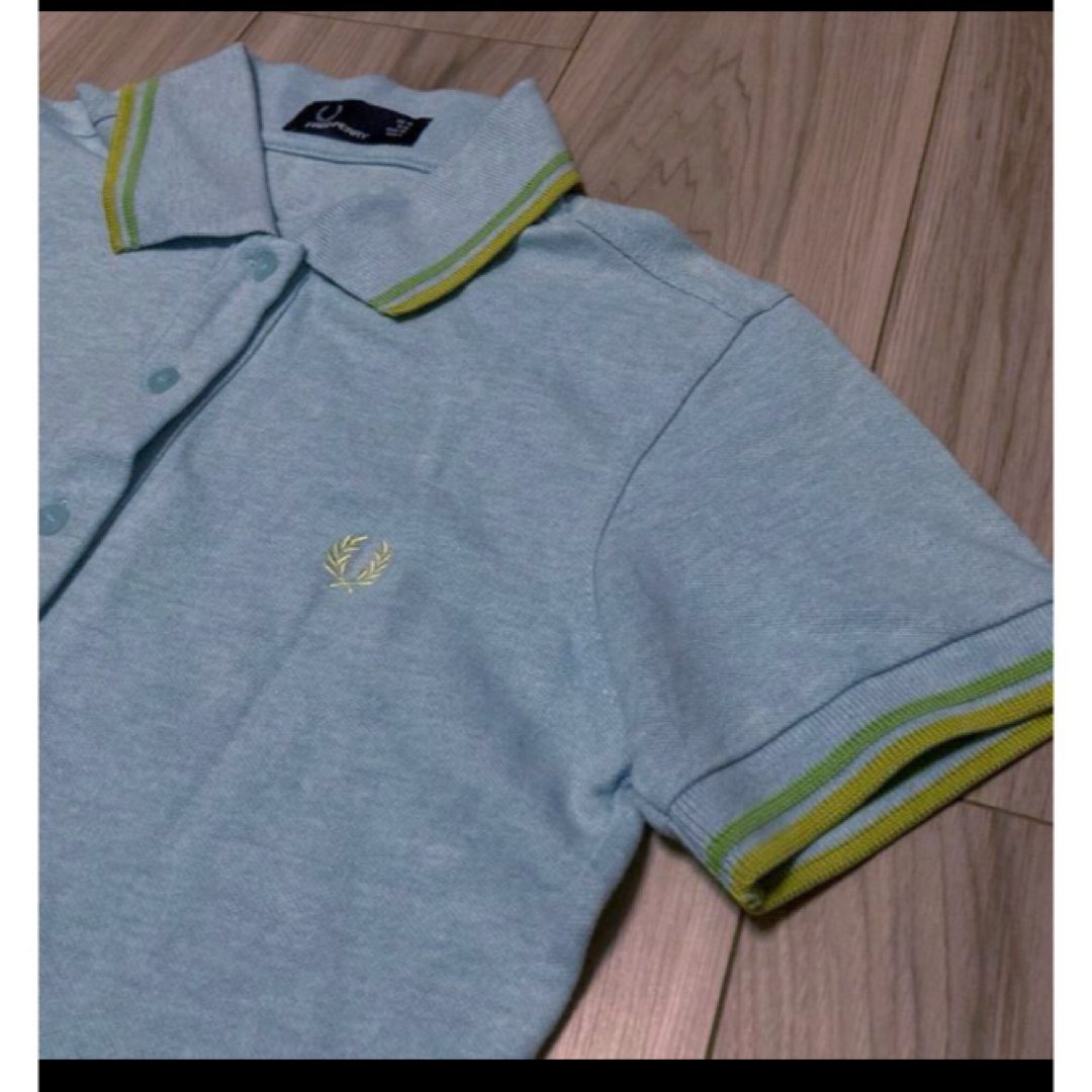 FRED PERRY(フレッドペリー)のフレッドペリーライトペパーミントカノコポロ レディースのトップス(ポロシャツ)の商品写真