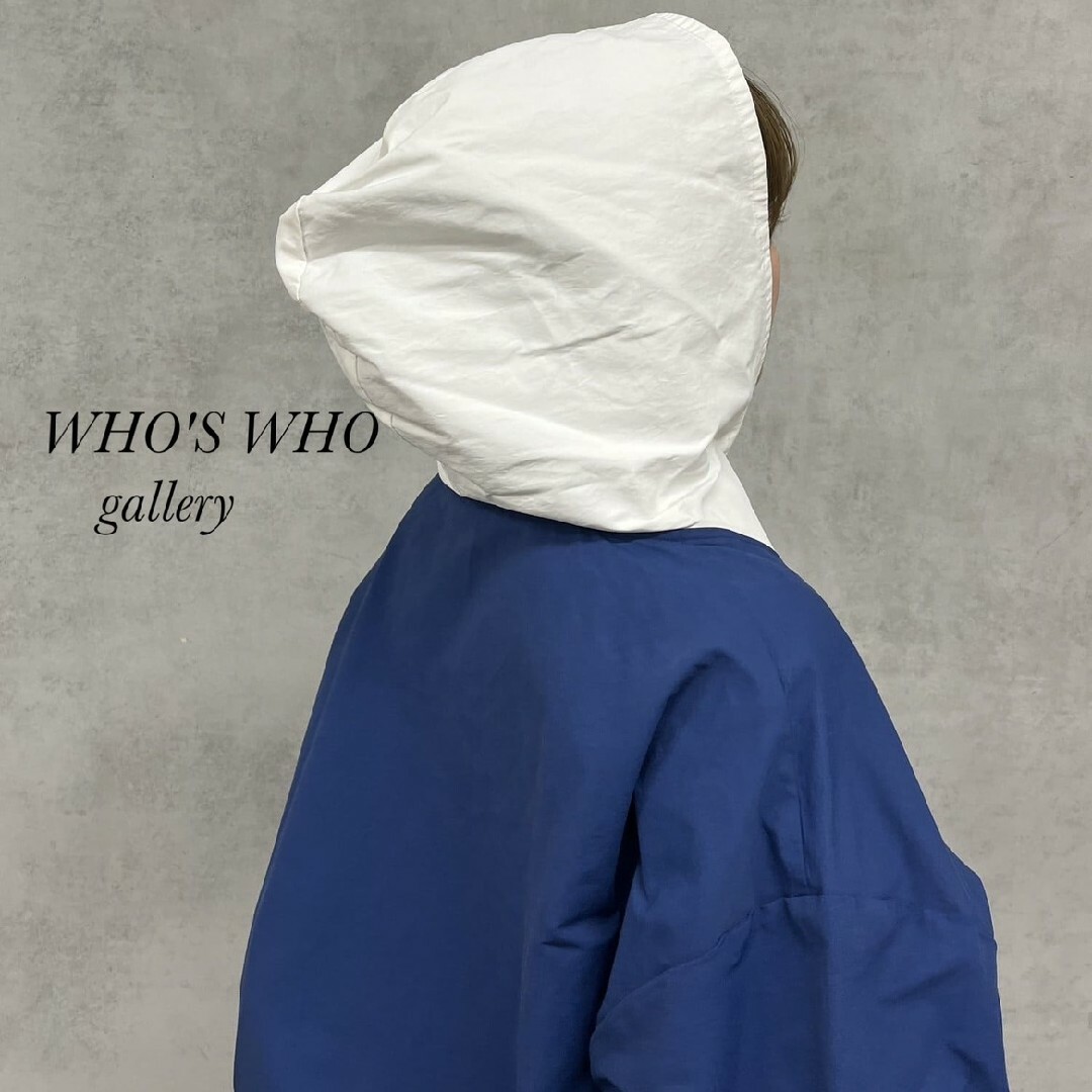 WHO'S WHO gallery(フーズフーギャラリー)の新品 WHO'S WHO gallery チアロゴアノラック レディースのジャケット/アウター(ブルゾン)の商品写真