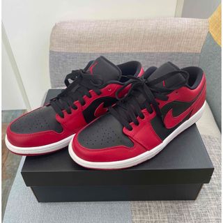 ナイキ(NIKE)のAIR JORDAN1LOW ブレッド(スニーカー)