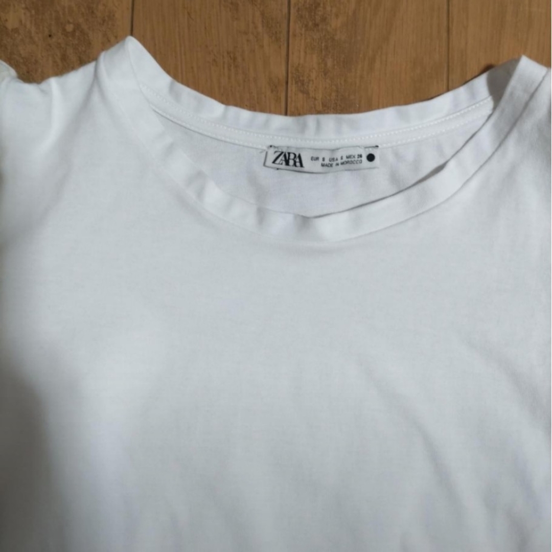 SLOBE IENA(スローブイエナ)のZARA ダブルフリルトップス レディースのトップス(シャツ/ブラウス(半袖/袖なし))の商品写真