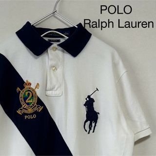 ラルフローレン(Ralph Lauren)の美品 90s POLO Ralph Lauren 半袖ポロシャツ ビッグポニー(ポロシャツ)