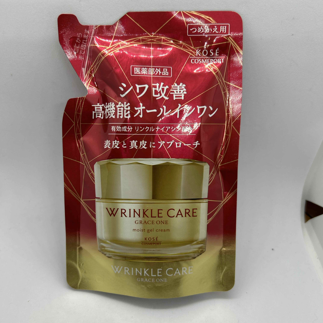 ONE BY KOSE（KOSE）(ワンバイコーセー)のグレイス ワン リンクルケア モイストジェルクリーム つめかえ 90g コスメ/美容のスキンケア/基礎化粧品(オールインワン化粧品)の商品写真