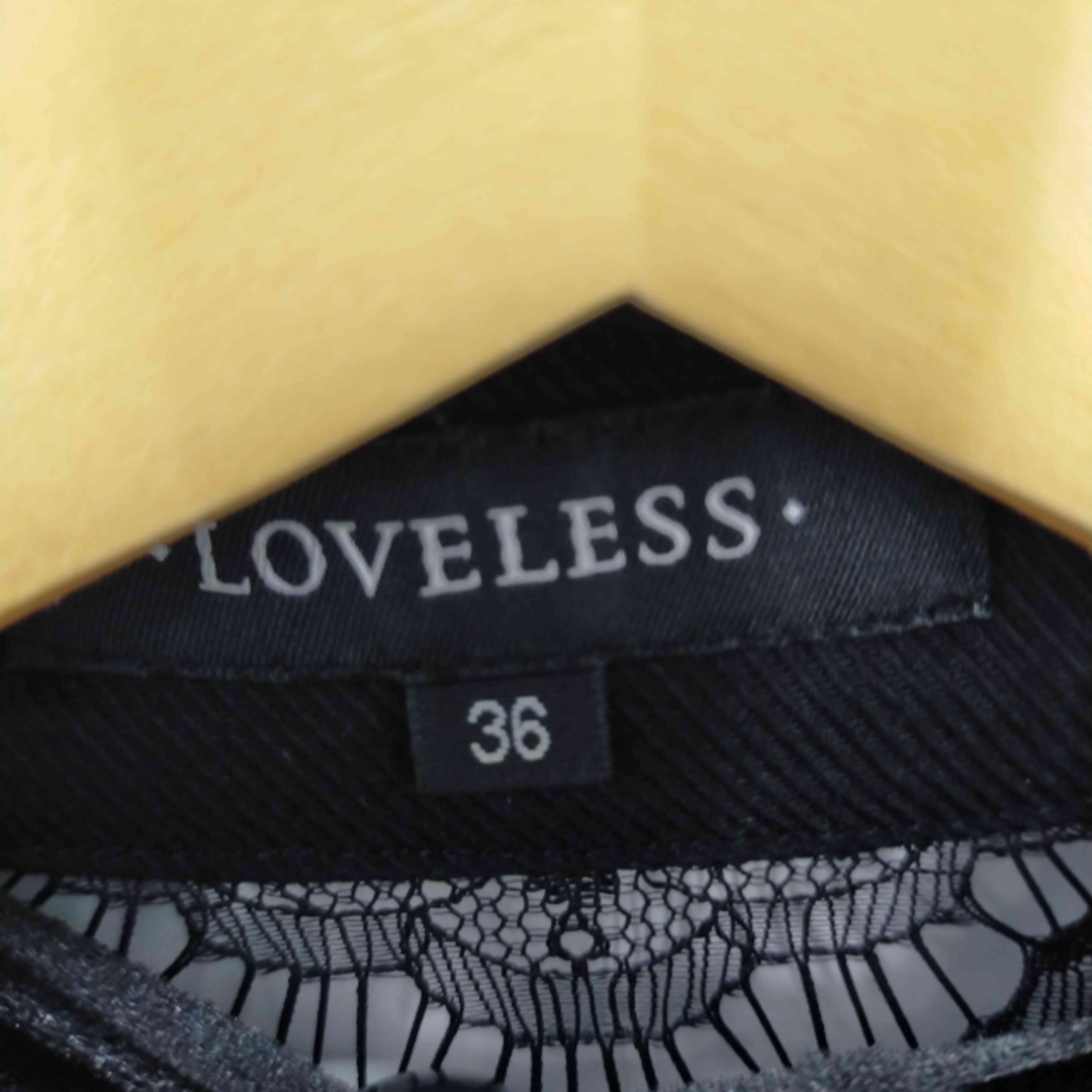 LOVELESS(ラブレス)のLOVELESS(ラブレス) レース切替チュニック 装飾 レディース ワンピース レディースのワンピース(その他)の商品写真