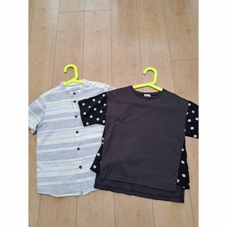 ザラキッズ(ZARA KIDS)のZARAキッズ　半袖シャツ（118㎝）(Tシャツ/カットソー)