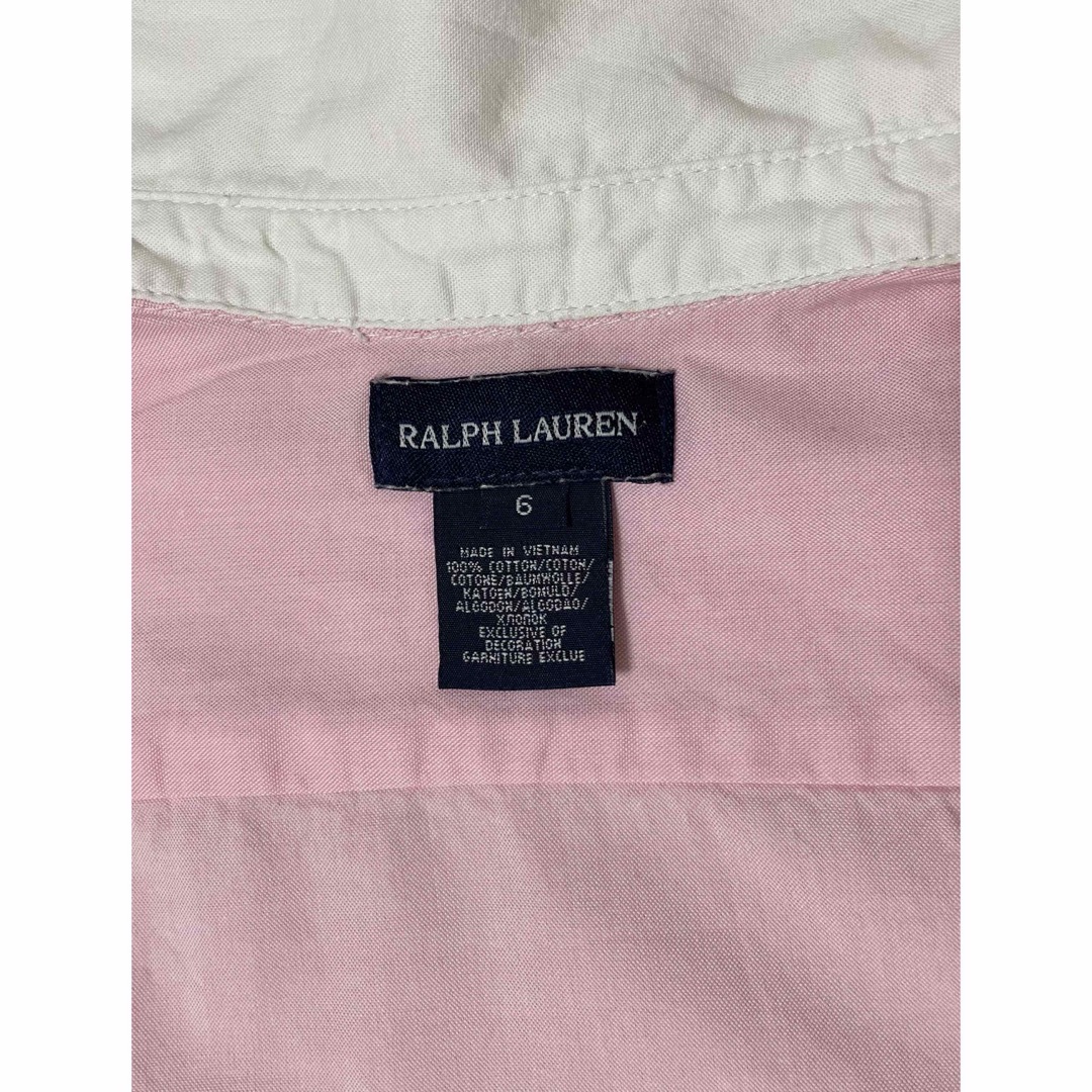RALPH LAUREN   美品　サイズ6  サイズ120 キッズ/ベビー/マタニティのキッズ服女の子用(90cm~)(ブラウス)の商品写真